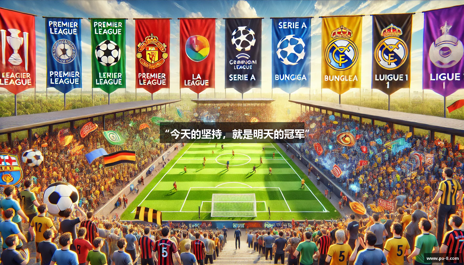 “今天的坚持，就是明天的冠军”